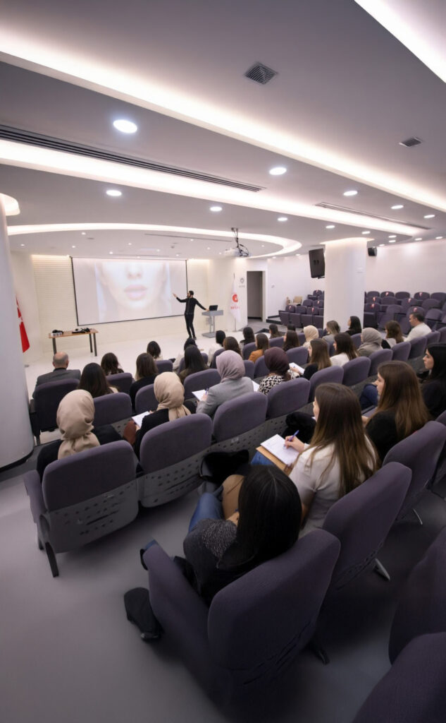 Ankara diksiyon kursu eğitimi alan öğrenciler etkili konuşma çalışması