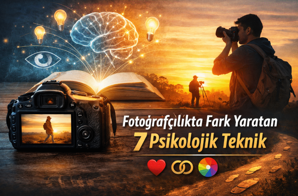 Fotoğrafçılıkta fark yaratan 7 psikolojik teknik ve fotoğraf eğitimi