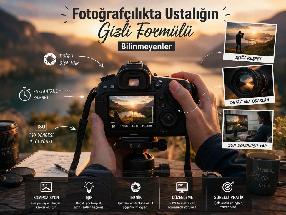 Fotoğrafçılıkta ustalığın gizli formülü ve kompozisyon teknikleri